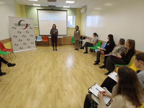 В рамках Медиаклуба прошёл мастер-класс по профилактике выгорания для сотрудников НКО, организованный Общественной палатой Калужской области.